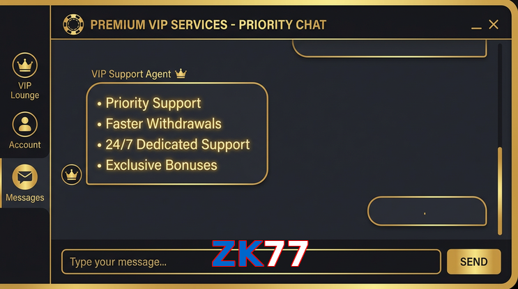 Payment and PKR controls in ZK77